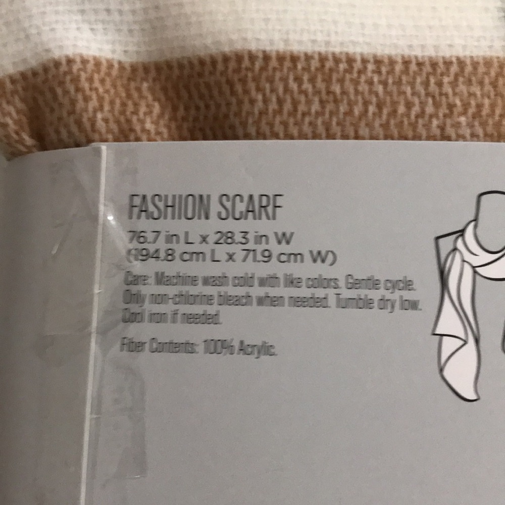 WEST LOOP FASHION SCARF - Picture 6 of 7